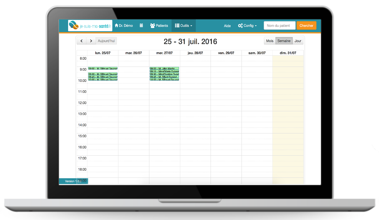 Planning intégré